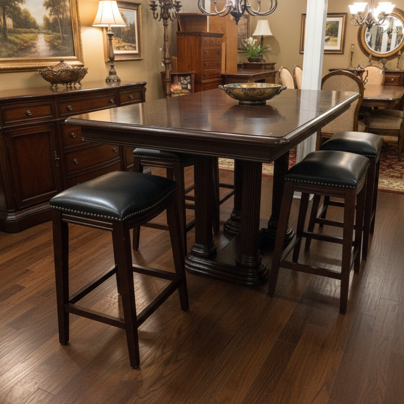 Mahogany Dining Table Set