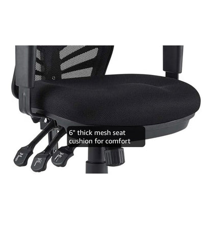 Modway Articulate Ergonomic Mesh Office Chair (Needs to be Assembled) (Black) (New in Box)