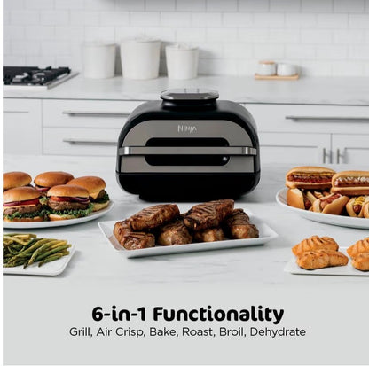 Ninja Indoor Grill and Air Fryer. Foodi Smart XL 6-in-1 Grill