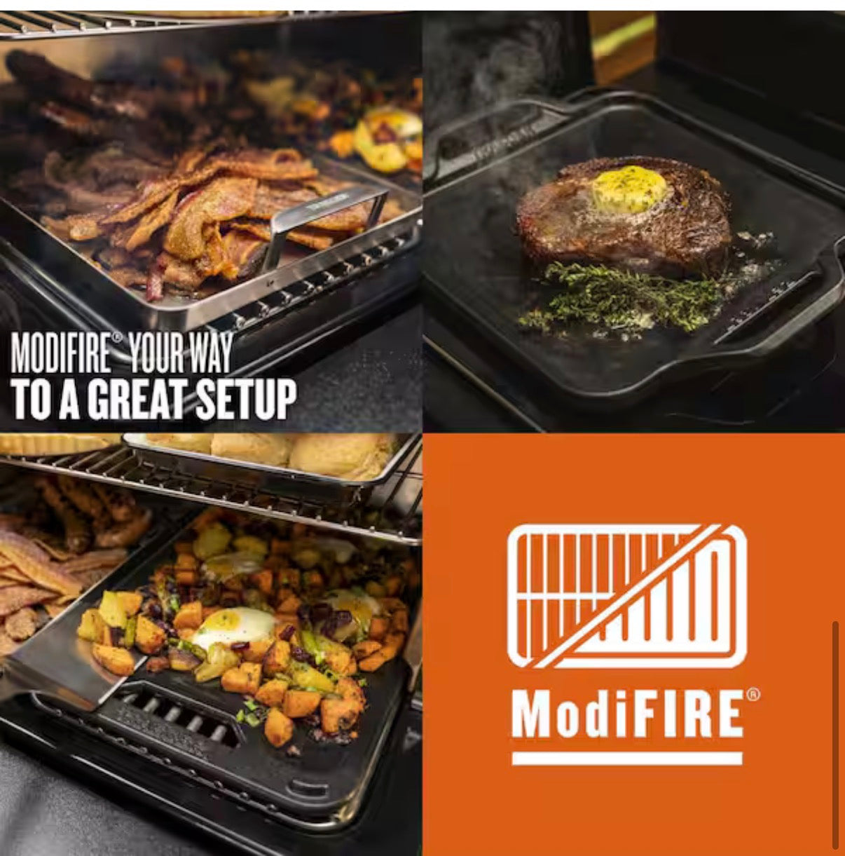 Traeger ModiFire Reversible Cast Iron Griddle