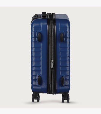Amazon Basics 30 Inch Hardside Large Checked Luggage with Multi-Directional Wheel, Expandable for Up to 15% More Space, Scratch-Resistant Hardshell (Navy Blue) (New in Box)