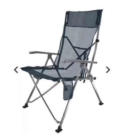 Kijaro Cross Air Chair (Denali Gray) (New in Box)