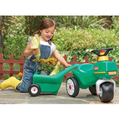Little Tikes Tractor and Cart (Green) (New in Box)