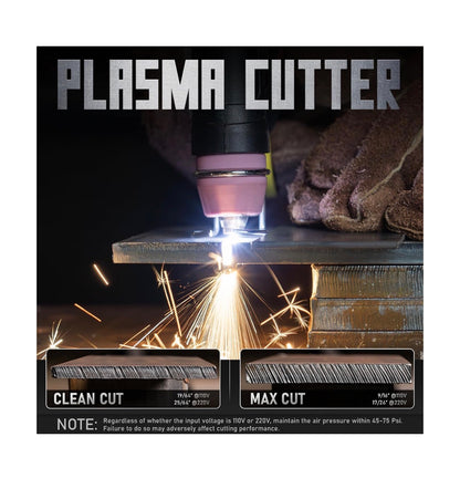 YESWELDER CUT-55DS 55A Pilot Arc Plasma Cutter, 110/220V, Non-Touch Pilot Arc (New in Box)