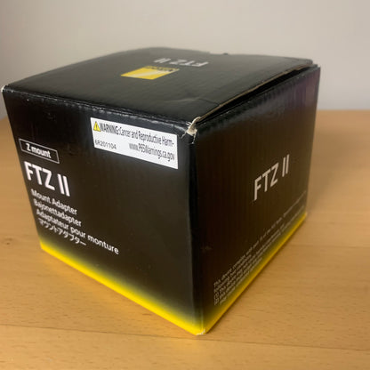 Nikon FTZ II - Adapter for F-Mount Lenses on Z-Mount Cameras