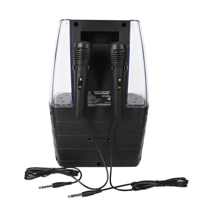 Bass Jaxx Dancing Light Show Karaoke Bluetooth Speaker