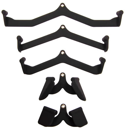 Blance Form Cable Machine Attachments 5 Piece Combo