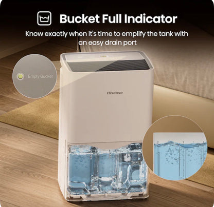 Hisense 50 pt Dehumidifier (new in box)