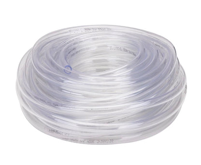 Clear vinyl tubing - 1/2 inch X 5/8 PVC tube food grade flexible plastic pipe hose for home brewing, siphon pump 30.5 meters (100 ft.) lenght