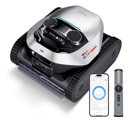 DREAME Z1 Pro Cordless Robotic Pool Cleaner, LiFi & APP Control, 8000 GPH Suction, Wall & Waterline Cleaning, up to 180+ Minutes, Auto-Retrieval, Automatic Pool Vacuum for Above & In-Ground Pools