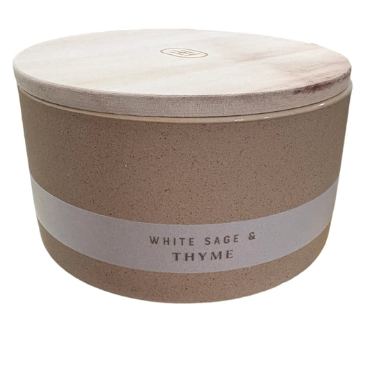 Threshold White Sage and Thyme Candle