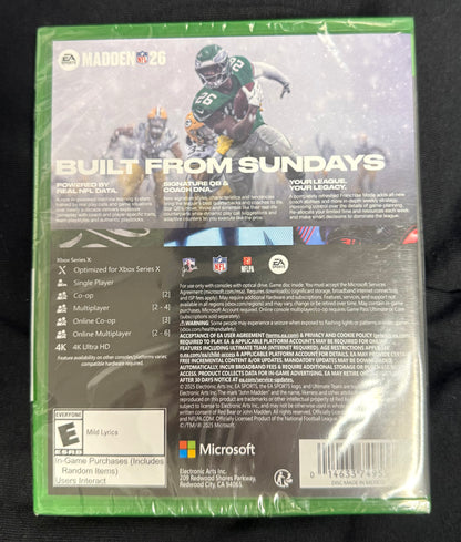 Madden NFL 26 -  XBOX Series X