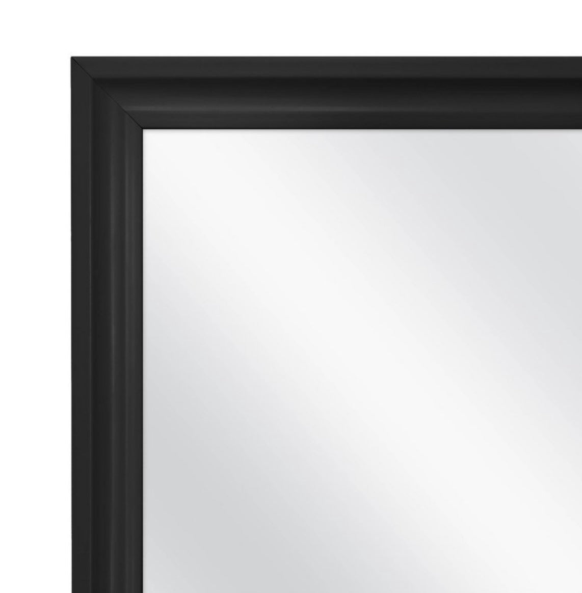 Room Essentials Framed Door Mirror Black - Room Essentials™