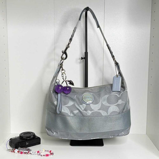 Coach Silver Shoulder Bag