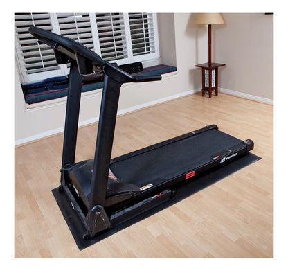 Marcy Fitness Equipment Mat and Floor Protector Compatible fpr Treadmills, Ellipical, Exercise Bikes, Stationary Cycles and Accessories (Black) (New in Box)