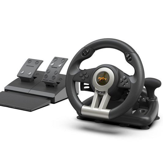 PC Racing Wheel - PXN V3 Pro - 180 degree universal USB car sim game steering wheel with pedals for Xbox One, Xbox series S/X, mPS3, PS4, Switch