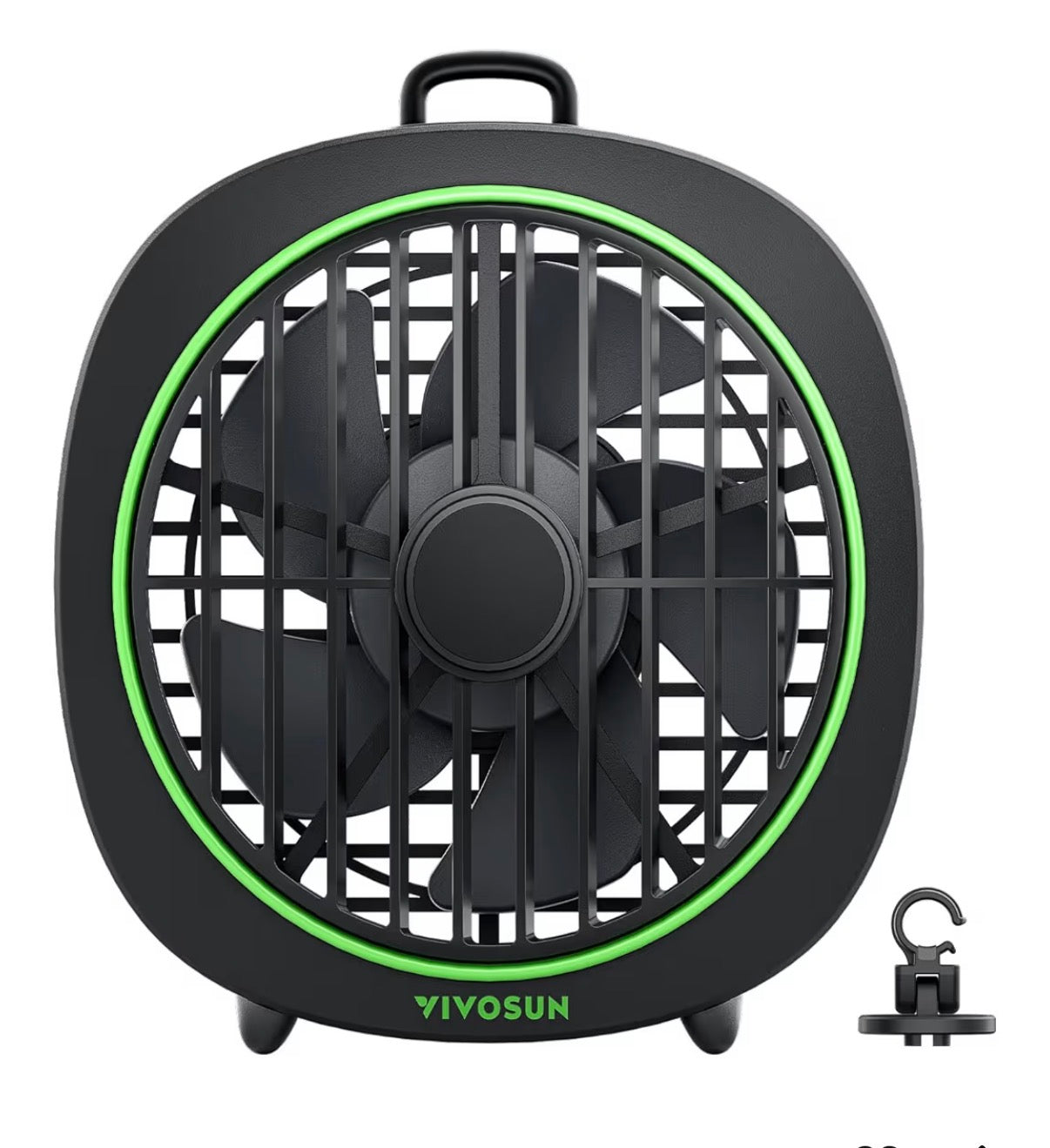 Vivosun Aerowave Grow Tent Clip Fan with Detachable Hook 3 Speed Strong & Quiet Airflow