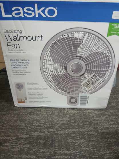 Oscillating Wall Mount Fan