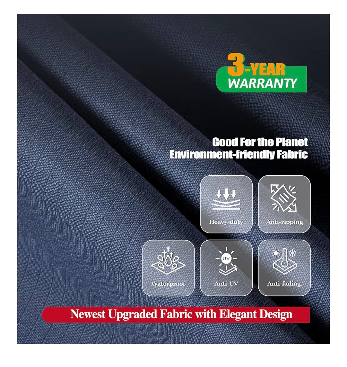 F&J Outdoor Patio Chair Cover