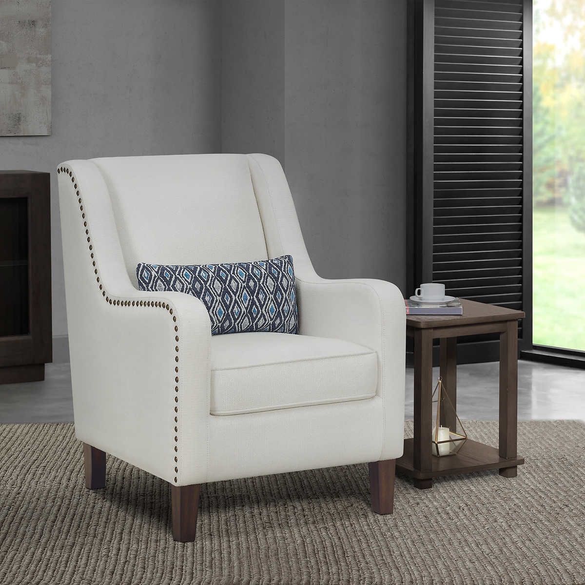 True Innovations Mila Fabric Accent Chair