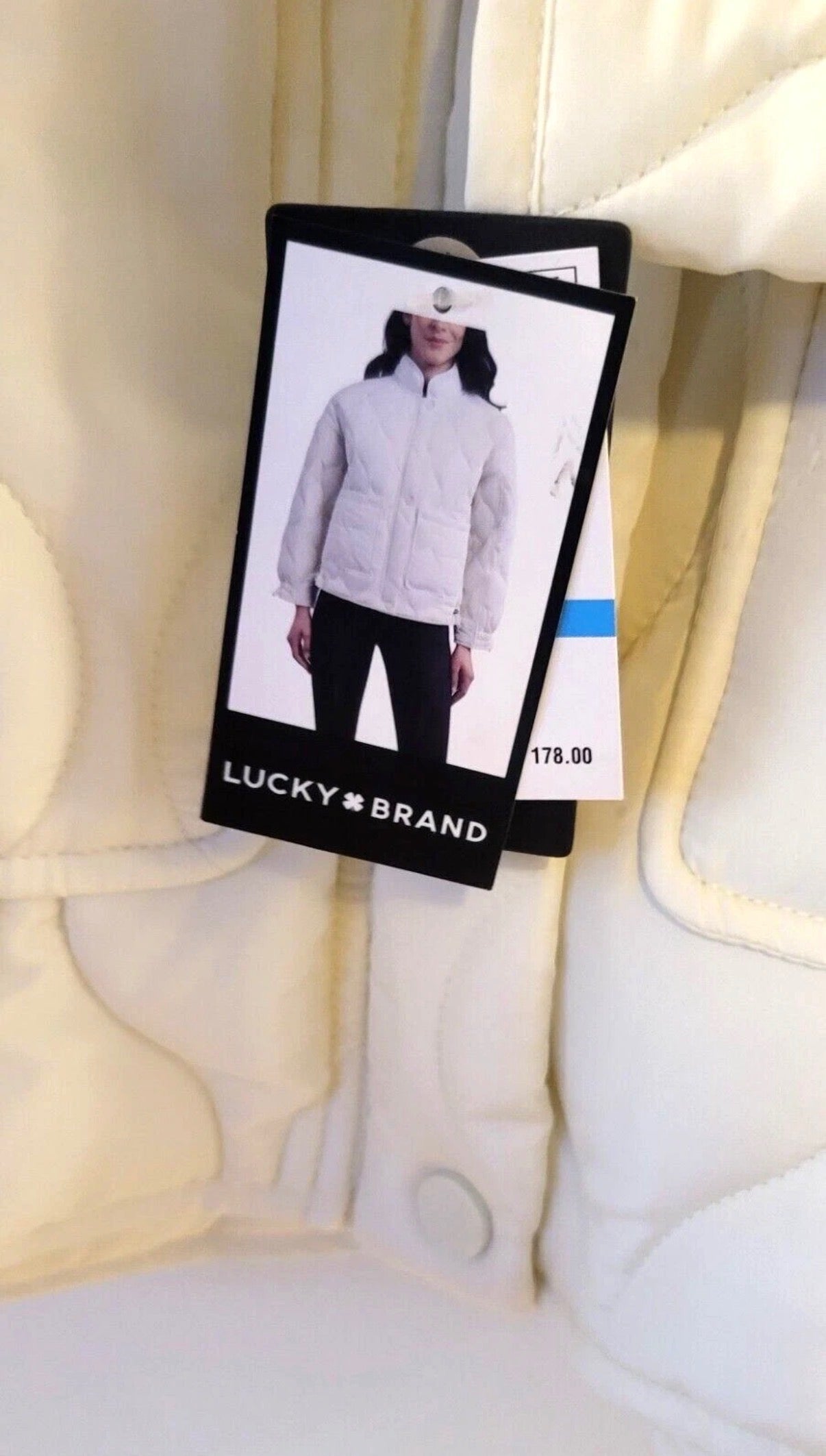 Lucky Brand Women's Jacket (Off White Color XXL)