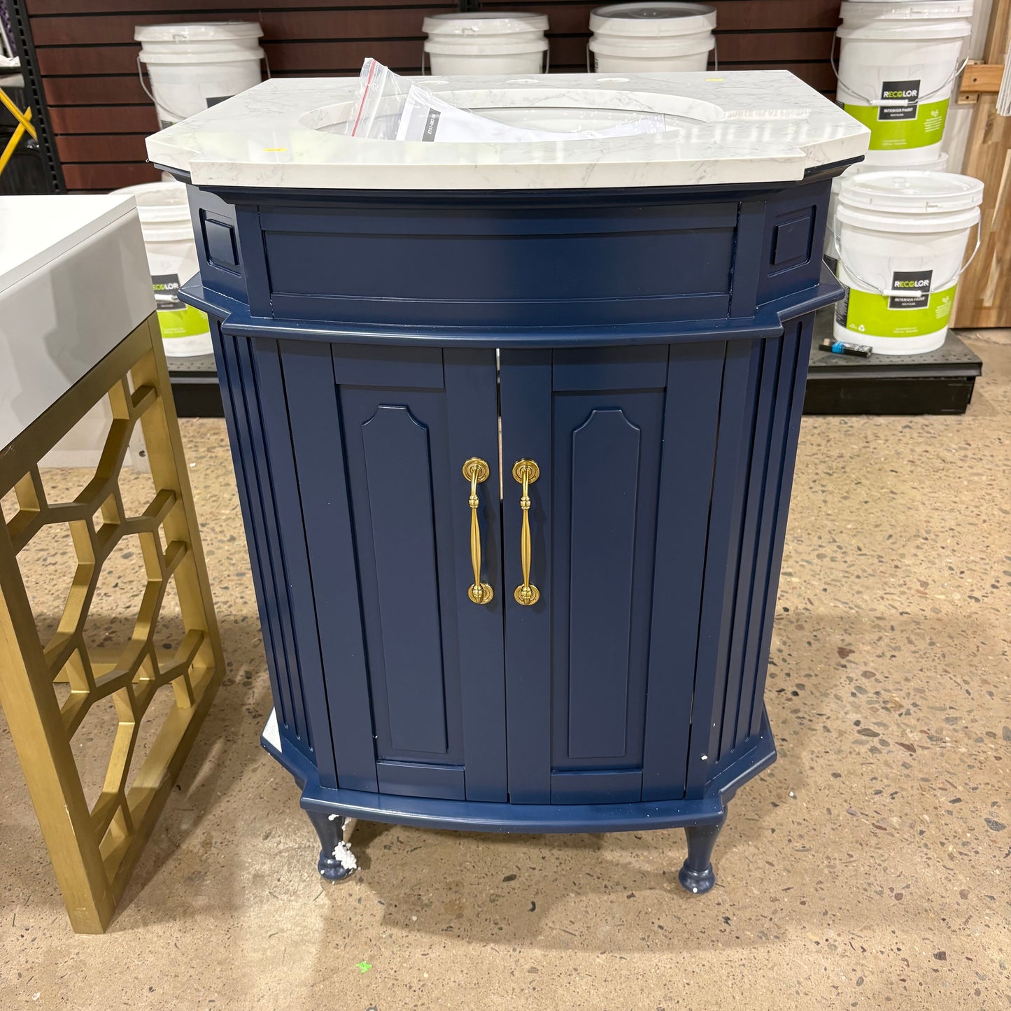 Marble Top Vanity with Sink