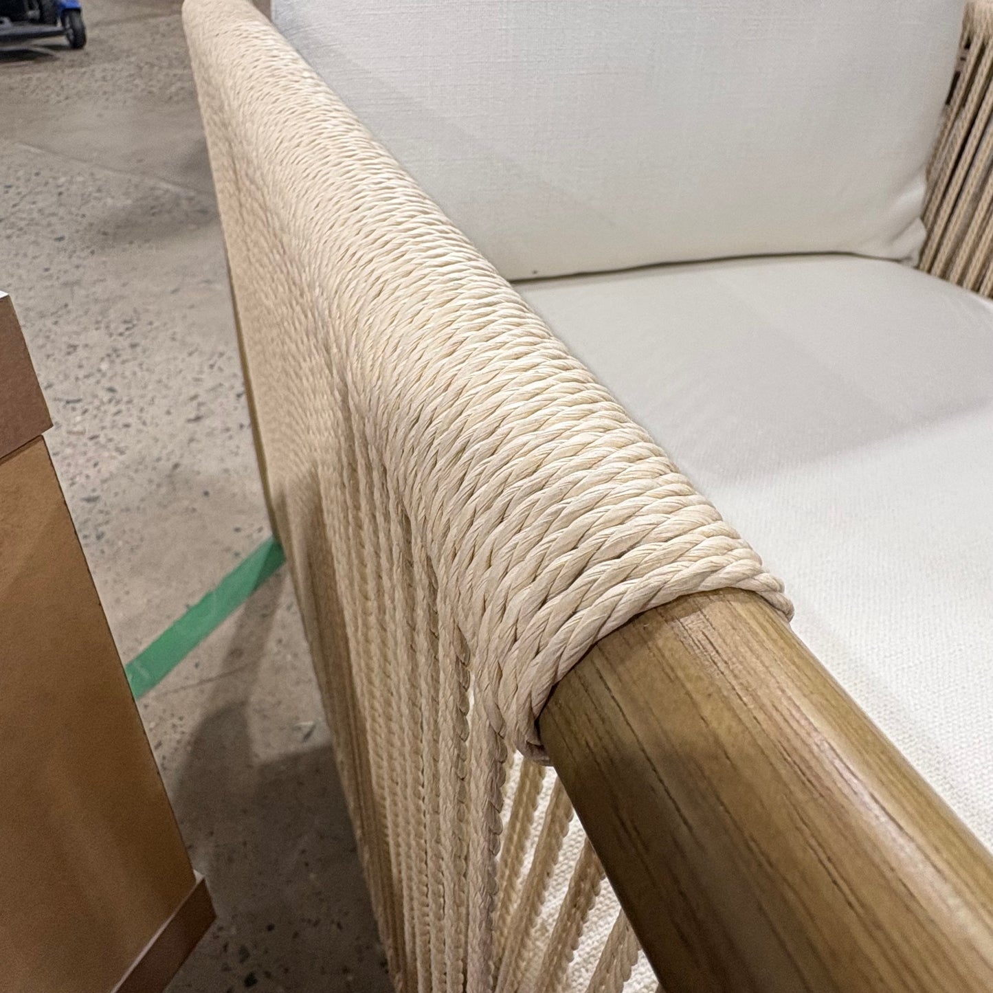 Woven Rope Design Armchair