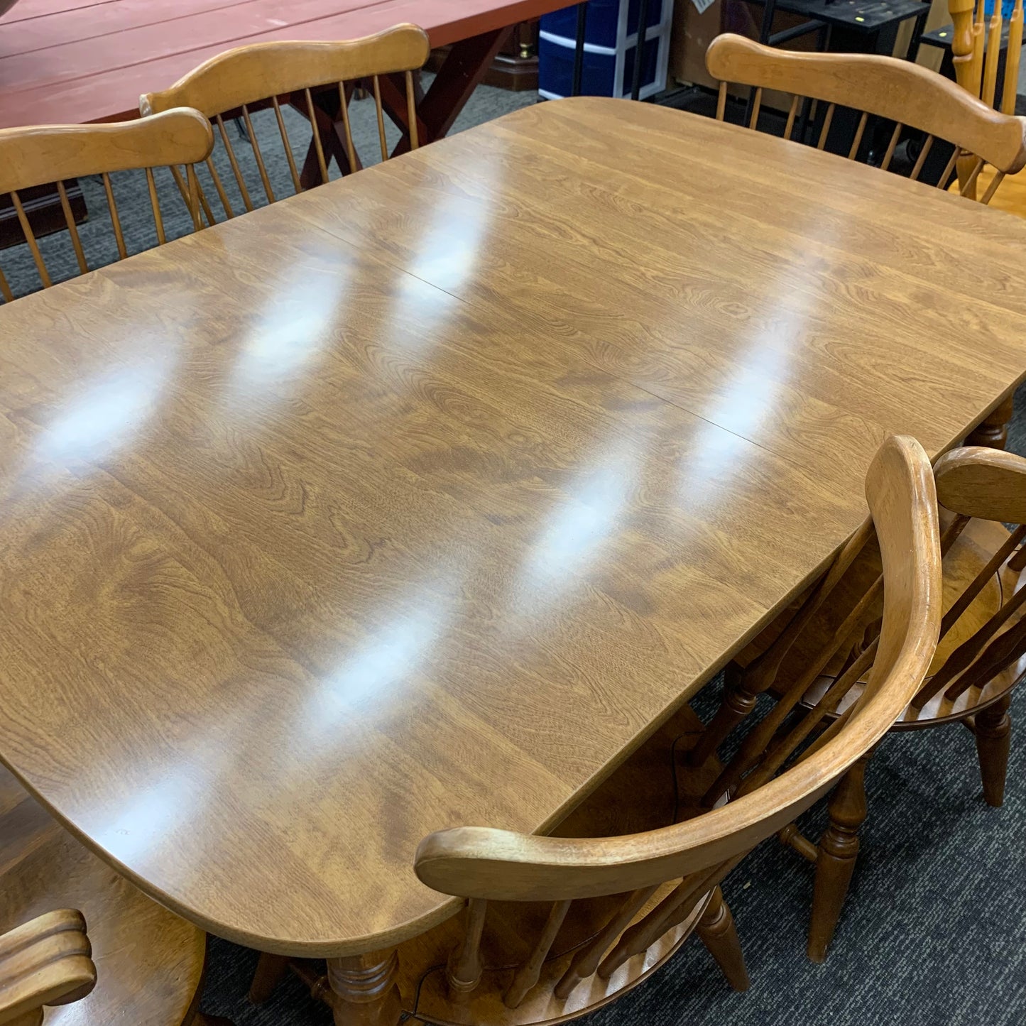 Ethan Allen Dining Table and 6 Chairs