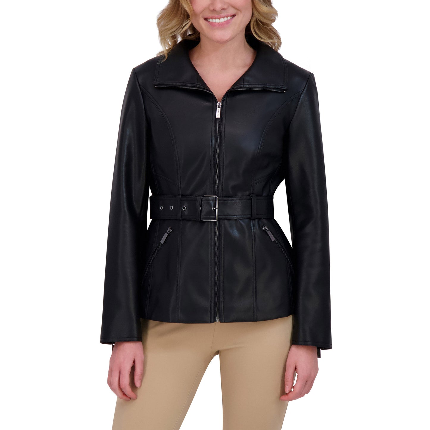 Kenneth Cole New York Leather Jacket