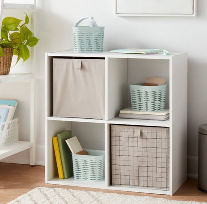 11 Inch 4 Cube Organizer (White) (New in Box)