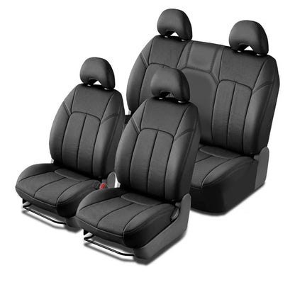 Clazzio 2020-2023 Toyota Tacoma double cab power driver seat black leather seat covers