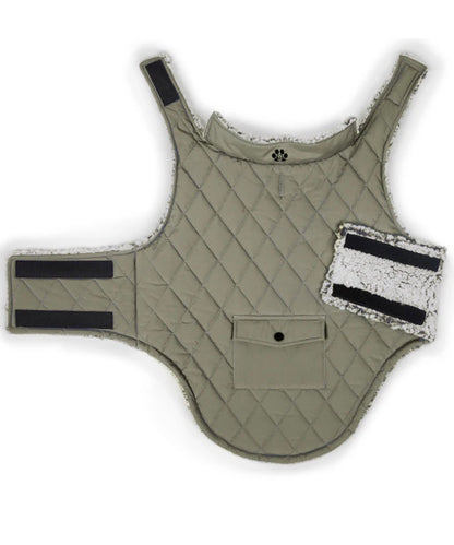 Free Country Green Vine Dog Pet Jacket L (New)