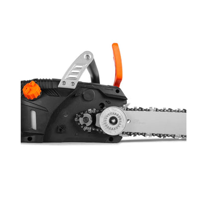 18 Inch Corded Electric 15 Amp Chainsaw (Orange/Gray) (New in Box)
