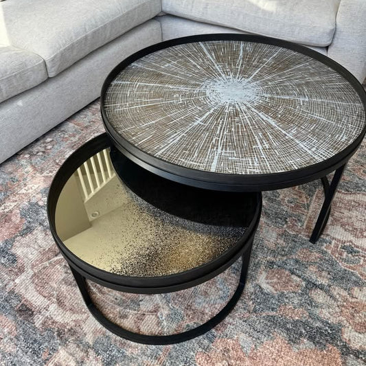 Arhaus Nesting Coffee tables