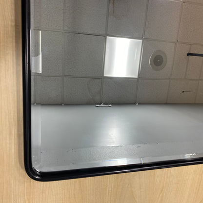 Pottery Barn Vintage Rounded Rectangular Mirror 23" W x 35" H Color: Aged Bronze