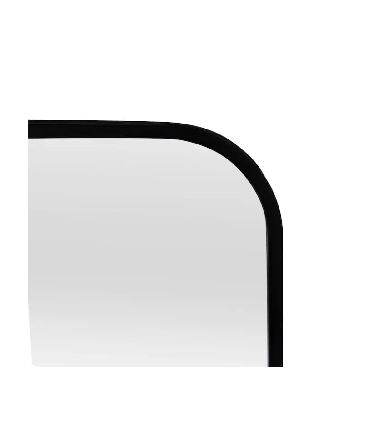 Home Accent 22 Inch Width X 30 inch Height Rectangle Black Framed Wall Mirror (New in Box)