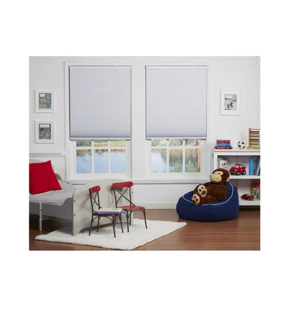 35 Inch X 48 Inch Cellular Cordless Blackout Shade (White) (New in Box)