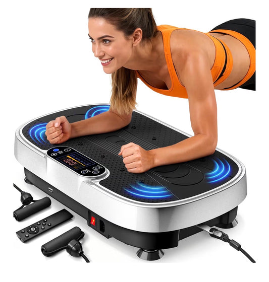 Vibration Plate Exercise Machine for Weight Loss and Lymphatic Drainage Home Gym Workout with Speaker