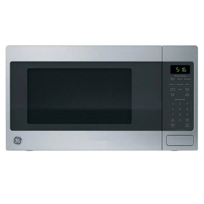 (New) GE Countertop Microwave Oven 1.6 Cu. Ft. in Stainless Steel - GCST16S1WSS