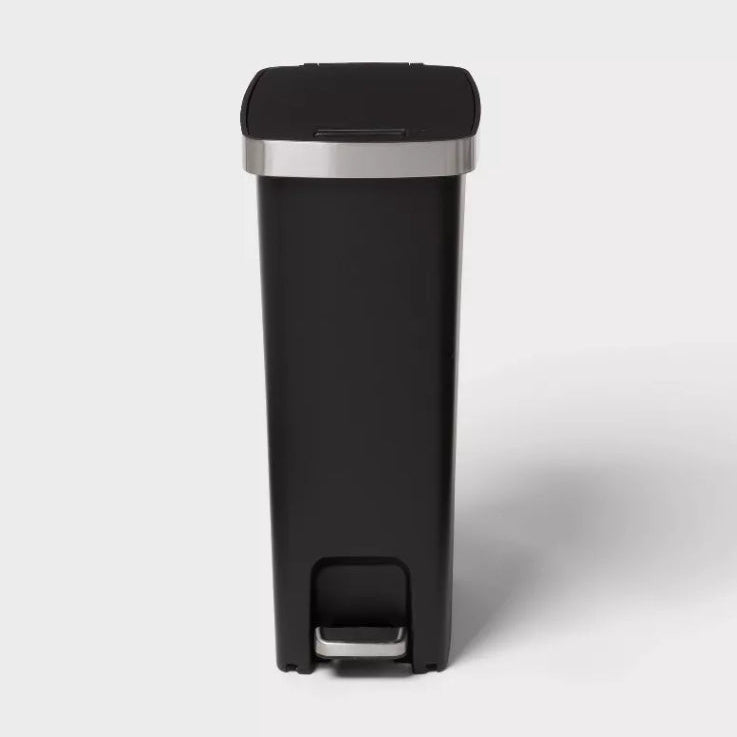 45L Slim Resin Step Trash Can
