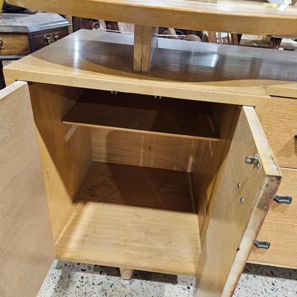 Paul Laszlo Style Credenza with Floating Top 1940s