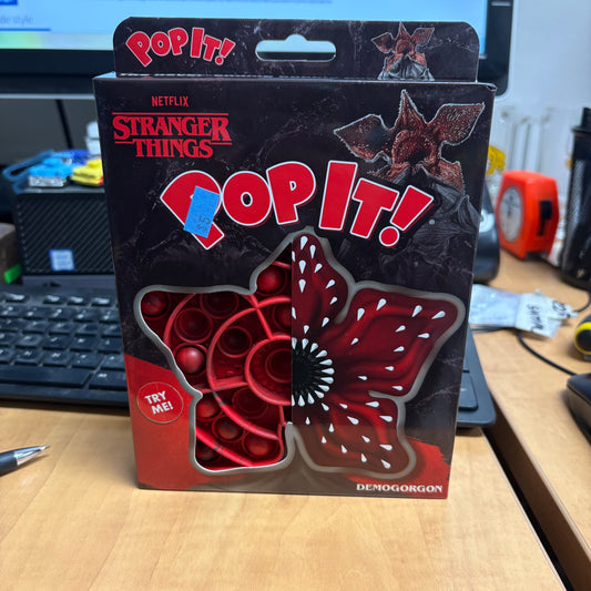 Stranger Things Demogorgon Pop It!