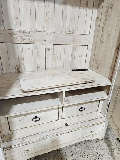 Distressed Storage or Media Cabinet