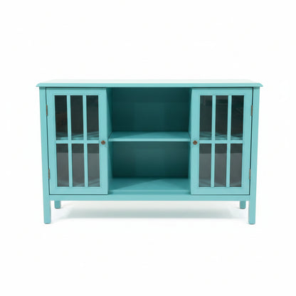 Threshold Windham 2-Door Cabinet with Center Shelves