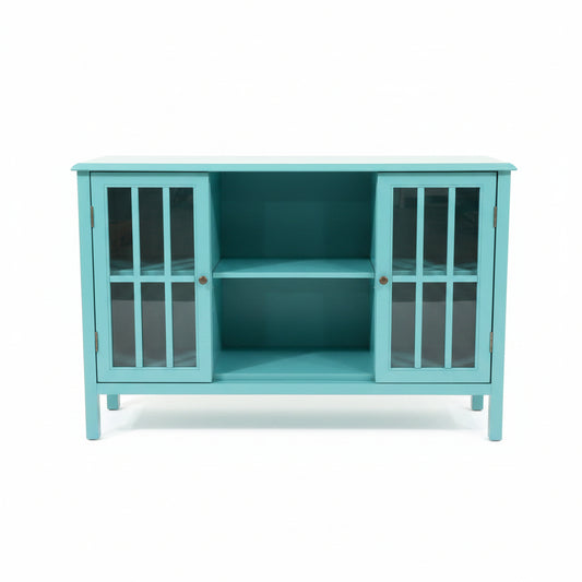 Threshold Windham 2-Door Cabinet with Center Shelves