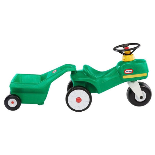 Little Tikes Tractor and Cart (Green) (New in Box)