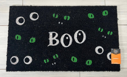 Hyde and EEK 30 inch X 18 inch Boo glow doormat