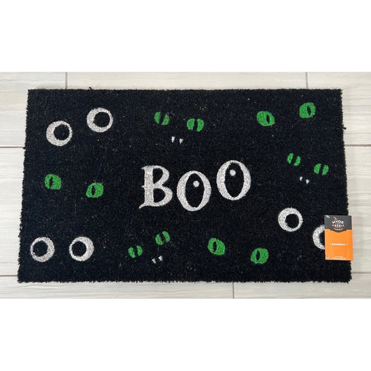 Hyde and EEK 30 inch X 18 inch Boo glow doormat