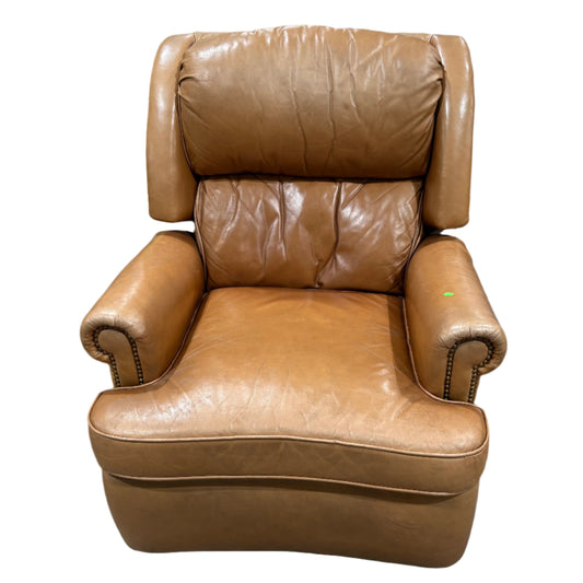 Tan Leather Recliner