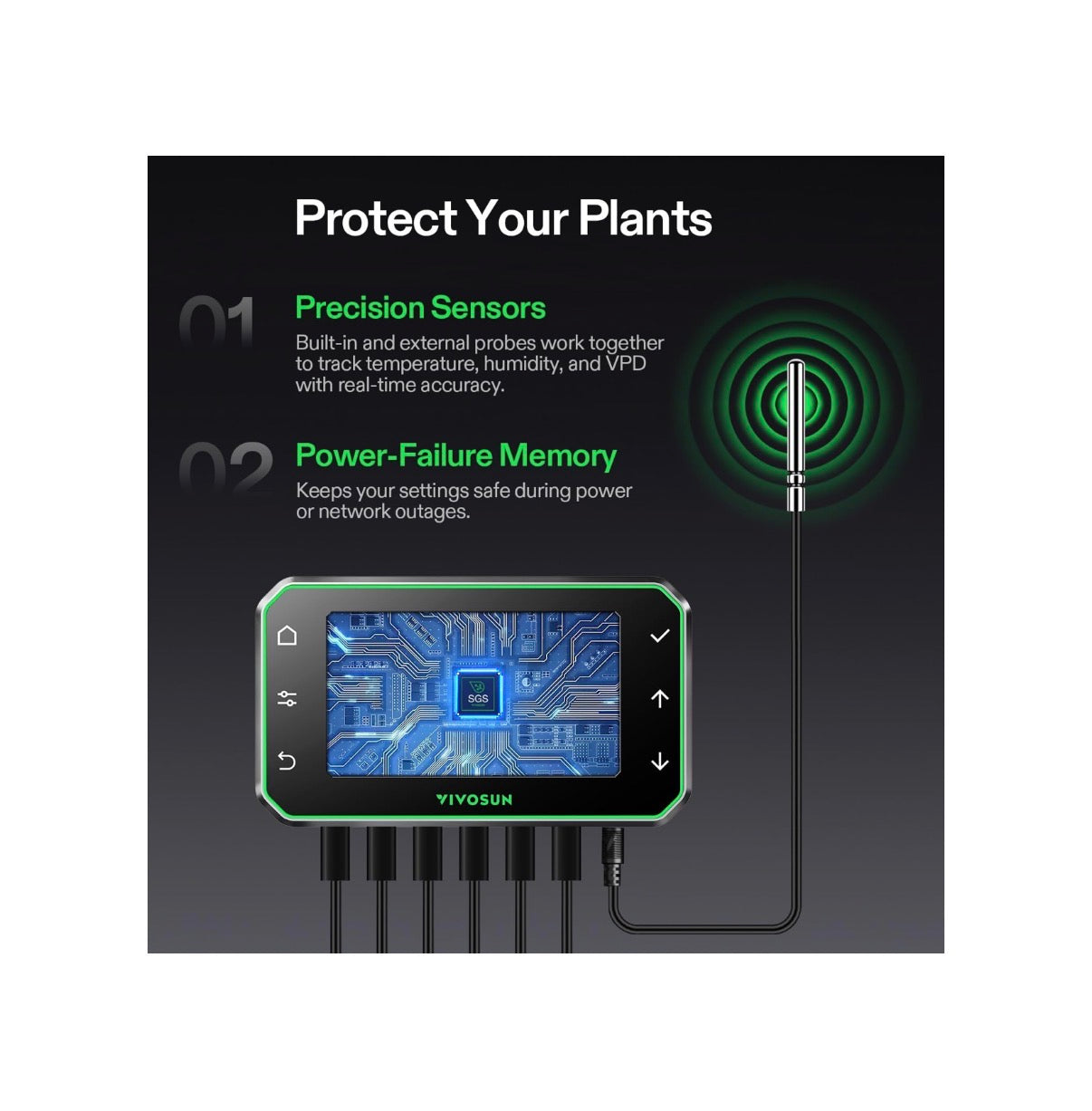 VIVOSUN E42A+ Growhub Environmental Controller for Grow, Smart App Control (New in Box)